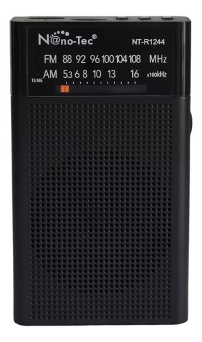 Radios De Bolsillo Am/fm Usb/tf/aux Recargable