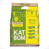 Kit 3 Granulado Sanitário Para Gatos Katbom Capim Limão 6 Kg
