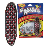 Set Mini Juego Skate Para Dedos + 4 Ruedas Y Accesorios