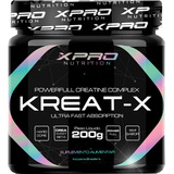 Creatina Beta Alanina Kreat-x 200g  Xpro Nutrition Sabor Natural Melhor