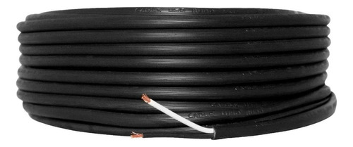 Cable Uso Rudo 2x10 Rollo 45m Negro