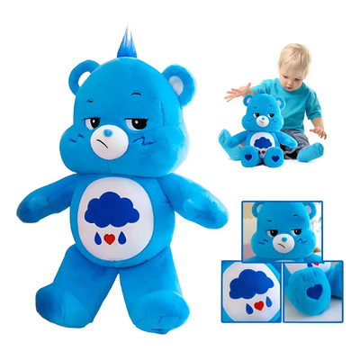Y Ositos Cariñositos Enojados Azules 35 Cm Foto Real | F | Meses sin interés