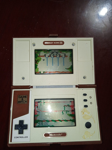 Consola Game And Watch Donkey Kong 2 Con Tapita De Pilas