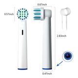 Replacement Toothbrush Head For Oral-b Braun, 12 Pack Tooth