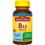 Vitamina B12 1000mcg (90 Softgels) Nature Made Hecho En Usa