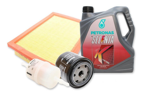 Kit Filtros + Aceite Selenia K 15w40 Fiat Duna W1.6 Desde 92