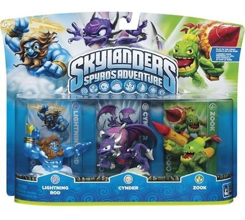 Carácter Aventura Skylanders Spyro Triple Pack (cynder, Para