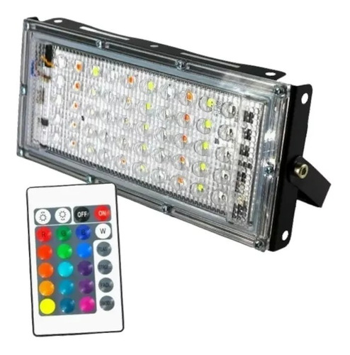 Reflector Led 30w Multicolor C/control 300w 