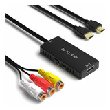 Convertidor Rca A Hdmi Adaptador Av A Hdmi A Convertidor De 