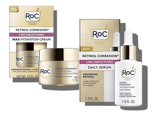 Kit Roc Retinol Correxion Serum Diario + Crema Hidratante