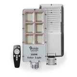 Lampara Led Solar Street Light De 200 Watts (nwls200) 