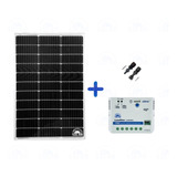 Panel Solar 100w 12v Monocristalino, Controlador 20amp Y Mc4