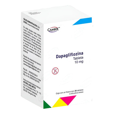 Dapagliflozina 10 Mg Caja Con 28 Tabletas Camber | Envío gratis