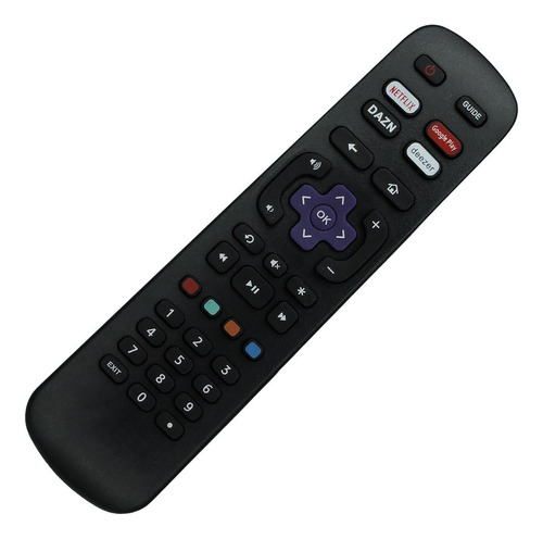 Controle Remoto Para Tv Philco Roku Smart 4k Netflix Youtube