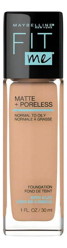 Maquillaje Maybelline Fit Me Matte Poreless 310 Sun Beige