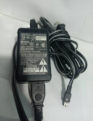 Cargador Para Videocamara Sony Handycam Ac-l200  Original