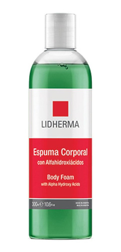 Espuma Corporal Con Aha's 300g Celulitis Flacidez Lidherma