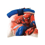 Cobertor Con Borrega Individual De Spider Man Concord