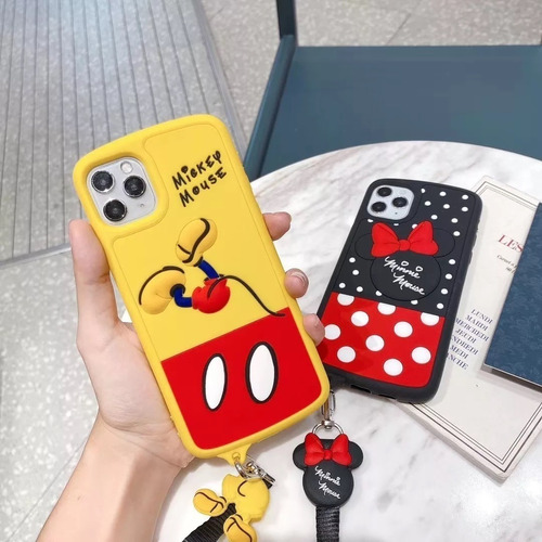 Funda Para iPhone 12/12pro/11pro/x/xr Y Más, Minnie O Mickey