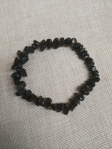 Pulsera Elástica De Cuarzo 100% Natural