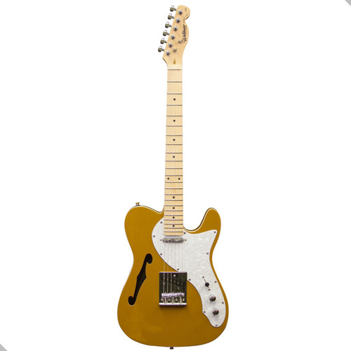 Guitarra Elétrica Waldman Gte-300 Telecaster Cp Cor Amarelo Escuro