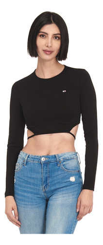 Crop Top Tommy Jeans Mujer Dw0dw16922