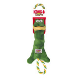 Kong Tugger Knots Frog M / L Color Verde