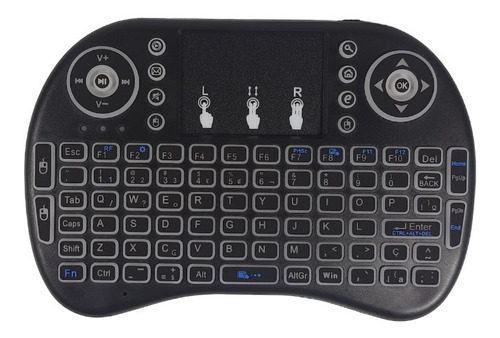 Mini Teclado Touchpad Wireless Usb Smart Tv Ps3 Xbox Netflix