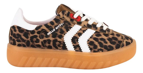 Tenis Casual Sanrio Hello Kitty 442p Animal Print Mujer