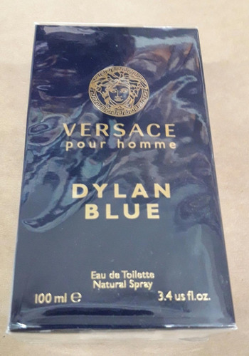 Perfume Dylan Blue Versace X 100 Ml Original En Caja Cerrada