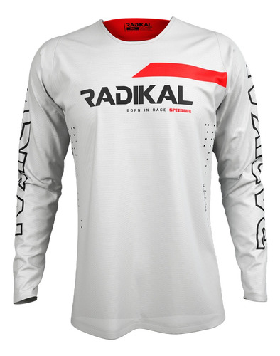 Jersey Downhill Signature Gris Radikal Racing  Dh -mtb