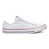 Zapatillas Converse All Star Ox 156994 Baja Lona Blanca