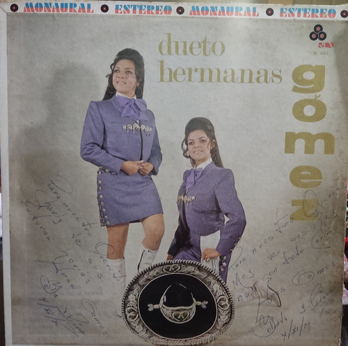 Lp Vinyl Dueto Hermanas Gomez 
