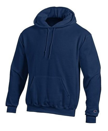 Champion Double Dry Hombre Action Fleece Pullover Hood Navy