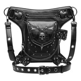 Bolsa De Cintura Steampunk Estilo Retrô, Bolsa De Couro