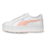 Tenis Puma Dama Sneaker Blanco Deportivo Plataforma Chunky