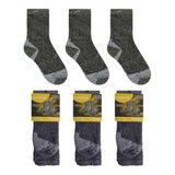 Kit 3 Pares Meia Selene Trekking Coolmax Coturno Botas