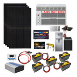 Kit Solar Autónomo 7200wp Aire Acondicionado Incluido 