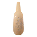 Jarron/botellon Ceramica Sol
