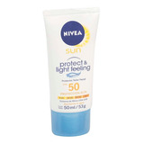 Bloqueador Nivea Sun Light 50ml - mL a $714