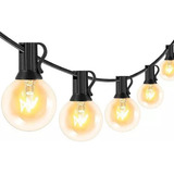 Guirnalda De Luces 25+2 Focos De Exterior Vintage 15m