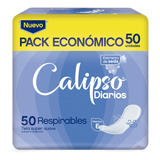 Protector Diario Respirable Calipso Con Vitamina E X50 Uds.