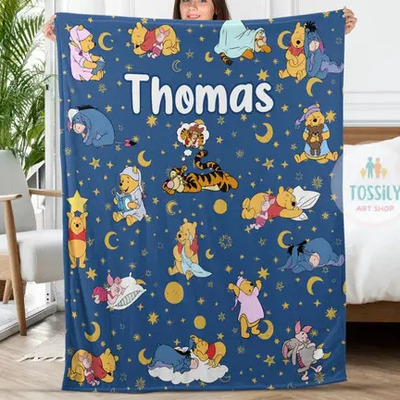 Manta Personalizada De Winnie The Pooh Pooh Pooh Bear And Fr
