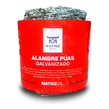 Alambre Púas Galvanizado Matinz Metal Calibre Bwg 14 X 100mm