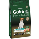 Ração Golden Sel. Natural Cães Ad Raças Peq Mini Bits 10,1kg