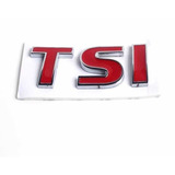 Emblema Tsi Rojo Grande Vw Jetta Passat Gti Golf Polo Tiguan