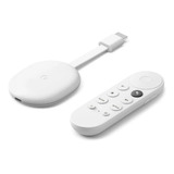 Google Chromecast 4 Com Google Tv - Branco