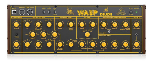 Sintetizador Behringer Wasp Monofónico Analógico