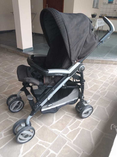 Carrinho Pliko Peg Perego P3 Compact Importado Itália Marrom