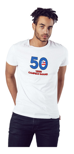 Camiseta De Futebol Tricolor 50 Vezes Campeão Baiano